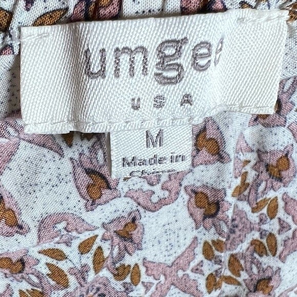 Umgee on or off shoulder boho tunic top size medium - Picture 7 of 8